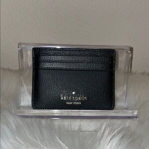 Kate Spade Elegant Black Card Holder
